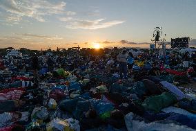 Morning Atmosphere At Last Holy Mass For Youth Jubilee - Rome