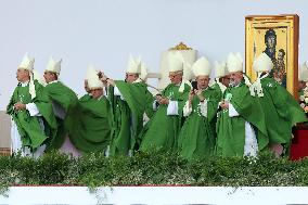Pope Leo XIV Leads Mass For Youth Jubilee - Rome