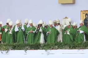 Pope Leo XIV Leads Mass For Youth Jubilee - Rome