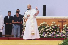 Pope Leo XIV Leads Mass For Youth Jubilee - Rome