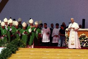 Pope Leo XIV Leads Mass For Youth Jubilee - Rome