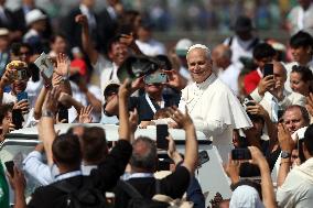 Pope Leo XIV Leads Mass For Youth Jubilee - Rome