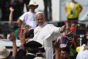 Pope Leo XIV Leads Mass For Youth Jubilee - Rome