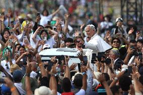 Pope Leo XIV Leads Mass For Youth Jubilee - Rome