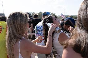 Atmosphere During Prayer Vigil For Youth Jubilee 2025 - Rome