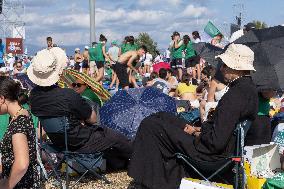 Atmosphere During Prayer Vigil For Youth Jubilee 2025 - Rome