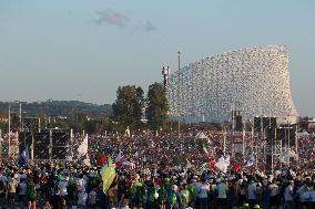 Atmosphere During Prayer Vigil For Youth Jubilee 2025 - Rome