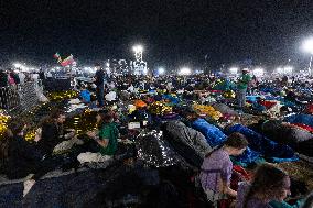 Atmosphere During Prayer Vigil For Youth Jubilee 2025 - Rome