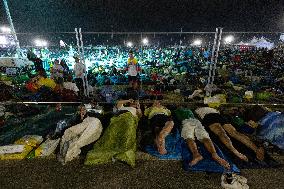 Atmosphere During Prayer Vigil For Youth Jubilee 2025 - Rome