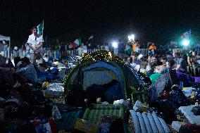 Atmosphere During Prayer Vigil For Youth Jubilee 2025 - Rome