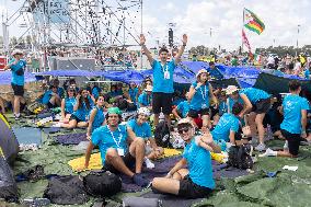 Atmosphere During Prayer Vigil For Youth Jubilee 2025 - Rome