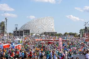 Atmosphere During Prayer Vigil For Youth Jubilee 2025 - Rome