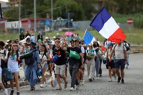 Atmosphere During Prayer Vigil For Youth Jubilee 2025 - Rome