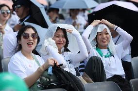 Atmosphere During Prayer Vigil For Youth Jubilee 2025 - Rome