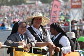 Atmosphere During Prayer Vigil For Youth Jubilee 2025 - Rome