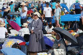 Atmosphere During Prayer Vigil For Youth Jubilee 2025 - Rome