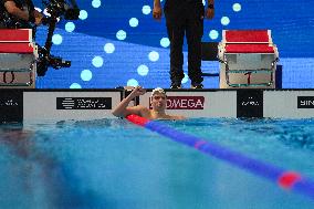 400m Individual Medley - Leon Marchand Claims Third World Title - Singapore