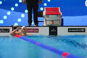400m Individual Medley - Leon Marchand Claims Third World Title - Singapore