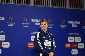 400m Individual Medley - Leon Marchand Claims Third World Title - Singapore