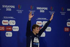 400m Individual Medley - Leon Marchand Claims Third World Title - Singapore