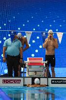 4x100m Medley Relay - Team France Wins Silver At 2025 World Aquatics Championships - Singapore