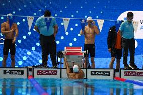 4x100m Medley Relay - Team France Wins Silver At 2025 World Aquatics Championships - Singapore