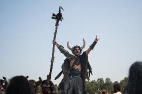 Viking Landing of the LXV Viking Romaria Vikinga - Spain