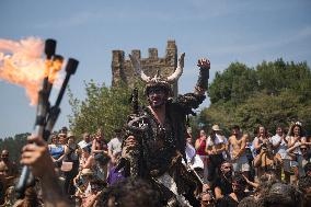 Viking Landing of the LXV Viking Romaria Vikinga - Spain