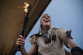 Viking Landing of the LXV Viking Romaria Vikinga - Spain