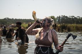 Viking Landing of the LXV Viking Romaria Vikinga - Spain