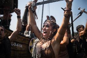 Viking Landing of the LXV Viking Romaria Vikinga - Spain