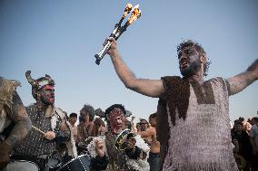 Viking Landing of the LXV Viking Romaria Vikinga - Spain