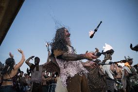 Viking Landing of the LXV Viking Romaria Vikinga - Spain