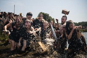 Viking Landing of the LXV Viking Romaria Vikinga - Spain