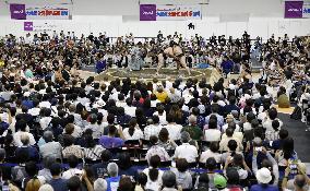 Summer sumo tour at Osaka expo