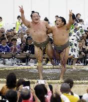 Summer sumo tour at Osaka expo