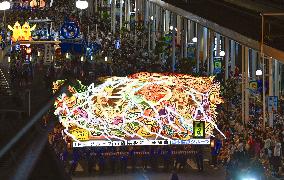 Aomori Nebuta Festival in northeastern Japan