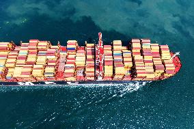 Qingdao Port Container Shipping Route