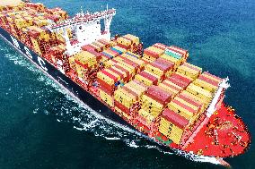 Qingdao Port Container Shipping Route