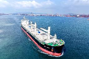 Qingdao Port Container Shipping Route