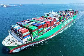 Qingdao Port Container Shipping Route