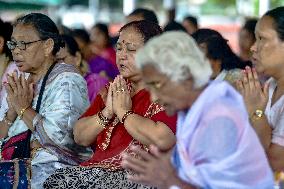 Buddhist Devotees Mark Guru Purnima - India