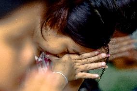 Buddhist Devotees Mark Guru Purnima - India