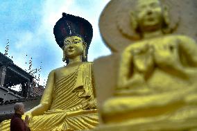 Buddhist Devotees Mark Guru Purnima - India