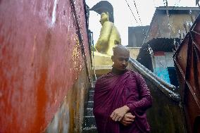 Buddhist Devotees Mark Guru Purnima - India
