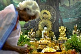 Buddhist Devotees Mark Guru Purnima - India