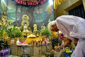 Buddhist Devotees Mark Guru Purnima - India