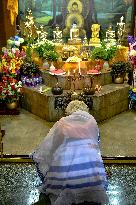 Buddhist Devotees Mark Guru Purnima - India