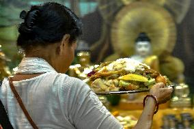 Buddhist Devotees Mark Guru Purnima - India