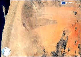 Satellite views of Iona National Park - Angola